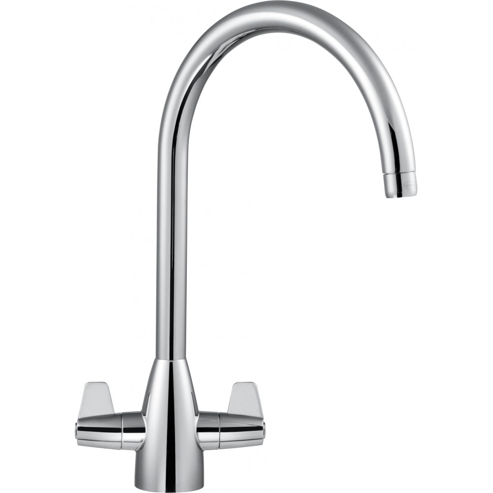 Franke 115.0050.044 Davos J Spout Swivel Kitchen Tap - Chrome