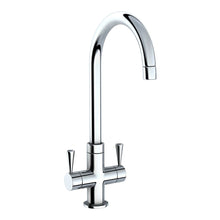 Carron Phoenix 115.0254.448 Henley Twin Lever Kitchen Tap - Chrome