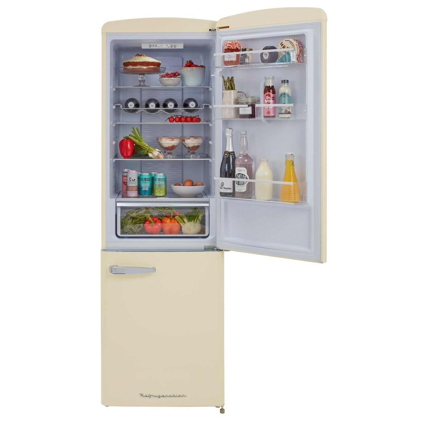 CDA 60/40 Retro Freestanding Fridge Freezer - Florence Barley