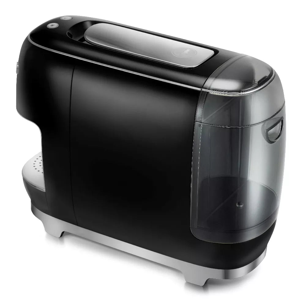 Black and silver kitchen appliance on a white background