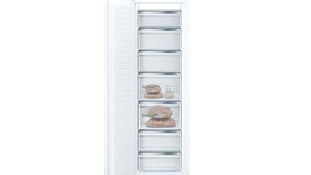 Bosch GIN81AEF0G, Built-in freezer