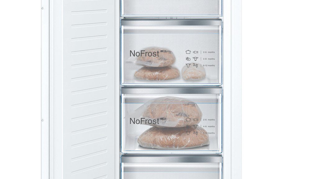 Bosch GIN81AEF0G, Built-in freezer