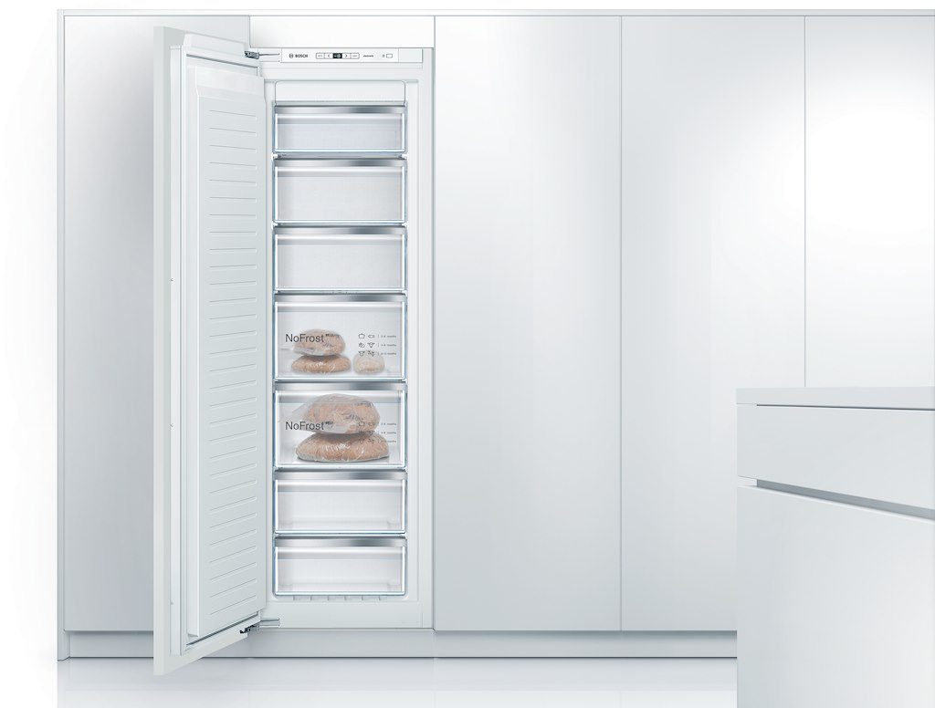 Bosch GIN81AEF0G, Built-in freezer