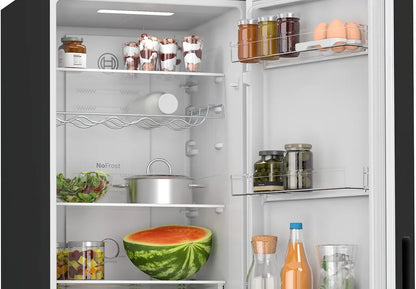 Bosch KGN27NBEAG, Free-standing fridge-freezer with freezer at bottom