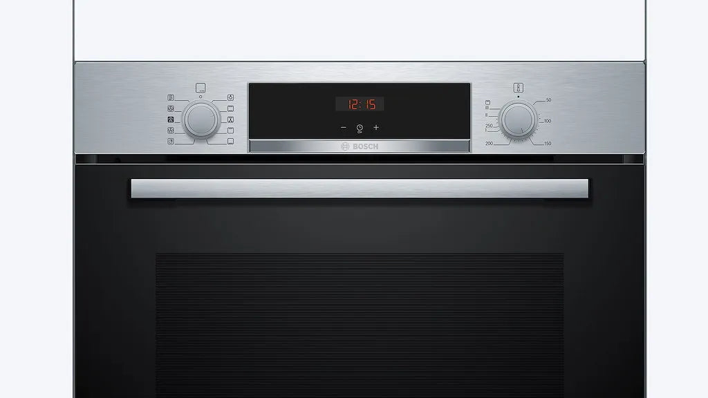 Bosch HQA534BS3B, Built-in oven with added steam function