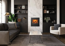 Stovax Riva2 50 Woodburning Cassette with XS Frame - Matt Black