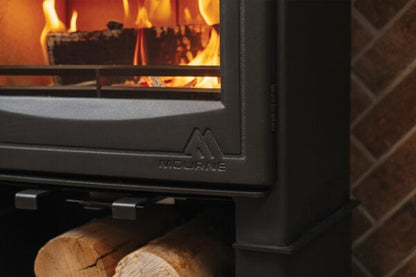 Mourne Eco 5 Wide Multi-fuel Stove - Matt Black