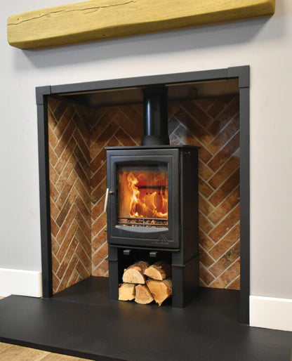 Mourne Eco 5 Multi-fuel Stove - Matt Black