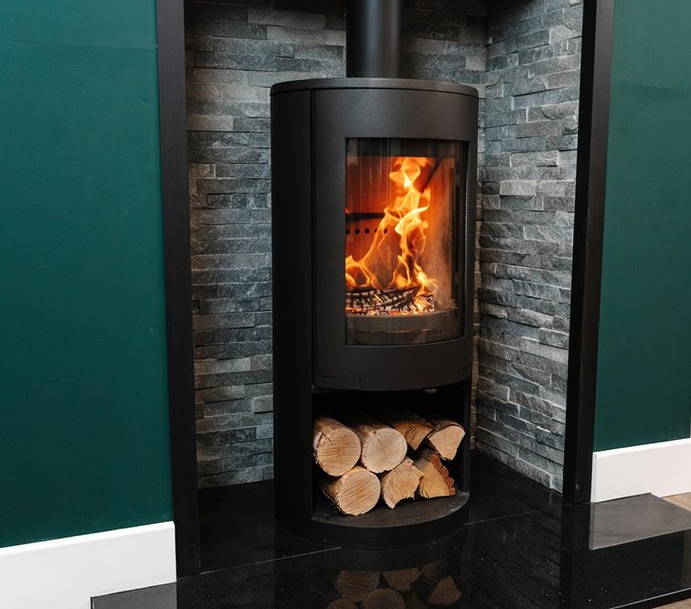 Mourne Eco 980 Multi-fuel Stove - Matt Black