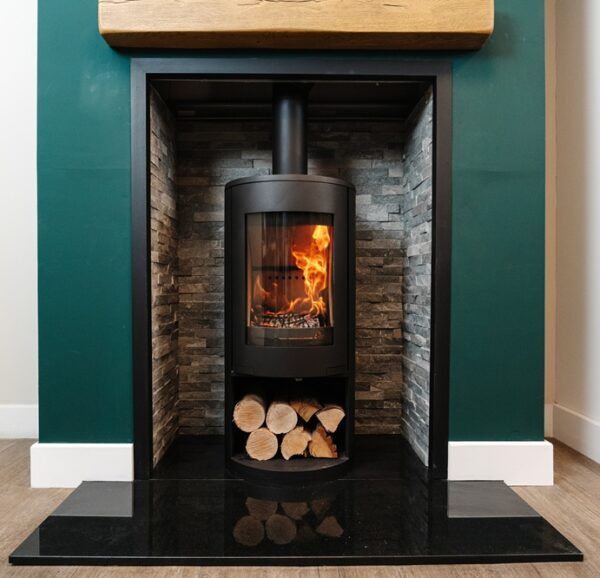 Mourne Eco 980 Multi-fuel Stove - Matt Black