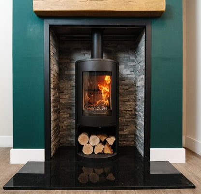 Mourne Eco 980 Multi-fuel Stove - Matt Black