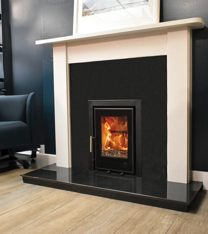 Mourne Eco Inset 400 Multi-fuel Stove - Matt Black