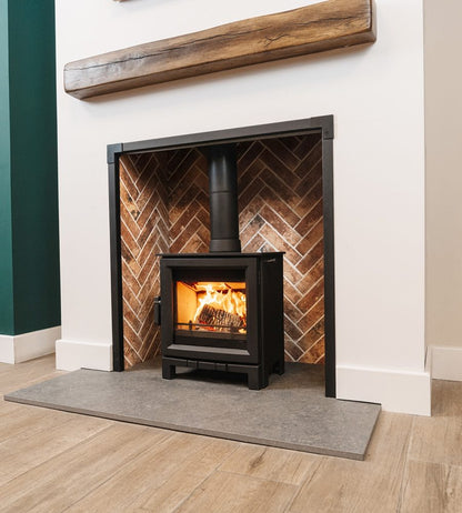 Mourne Eco Summit 5 Multi-fuel Stove - Matt Black
