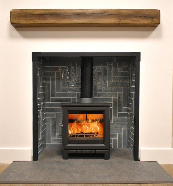 Mourne Eco Summit 5 Multi-fuel Stove - Matt Black