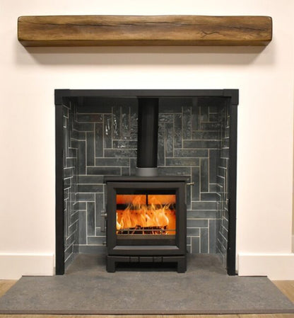 Mourne Eco Summit 5 Multi-fuel Stove - Matt Black
