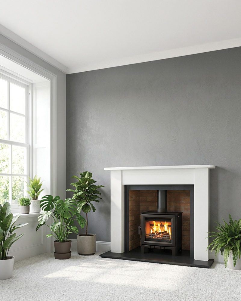 Mourne Eco Summit 5 Multi-fuel Stove - Matt Black