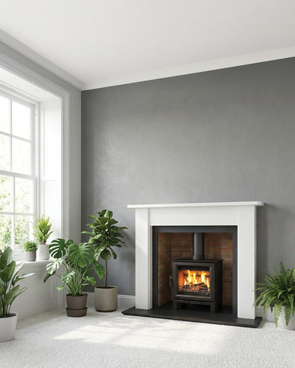 Mourne Eco Summit 5 Multi-fuel Stove - Matt Black