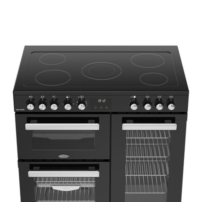 Belling 444411791 Cookcentre 90cm Electric Range Cooker - Black