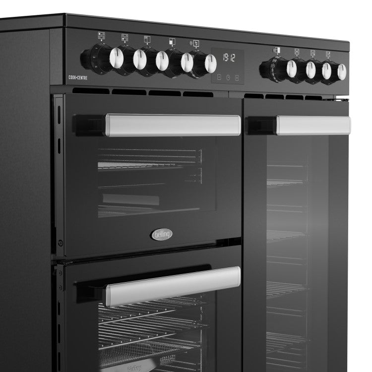 Belling 444411791 Cookcentre 90cm Electric Range Cooker - Black