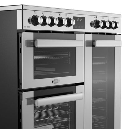 Belling 444411792 Cookcentre 90cm Electric Range Cooker - Stainless Steel