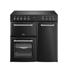Belling 444411817 Farmhouse 90cm Electric Range Cooker - Black