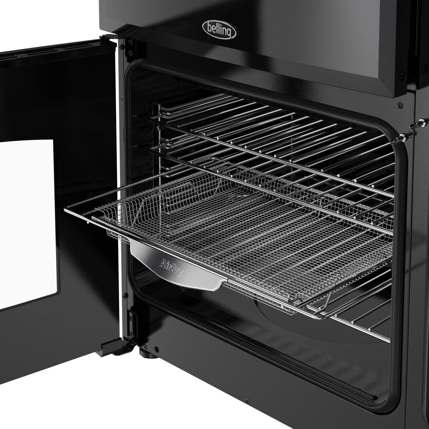 Belling 444411817 Farmhouse 90cm Electric Range Cooker - Black