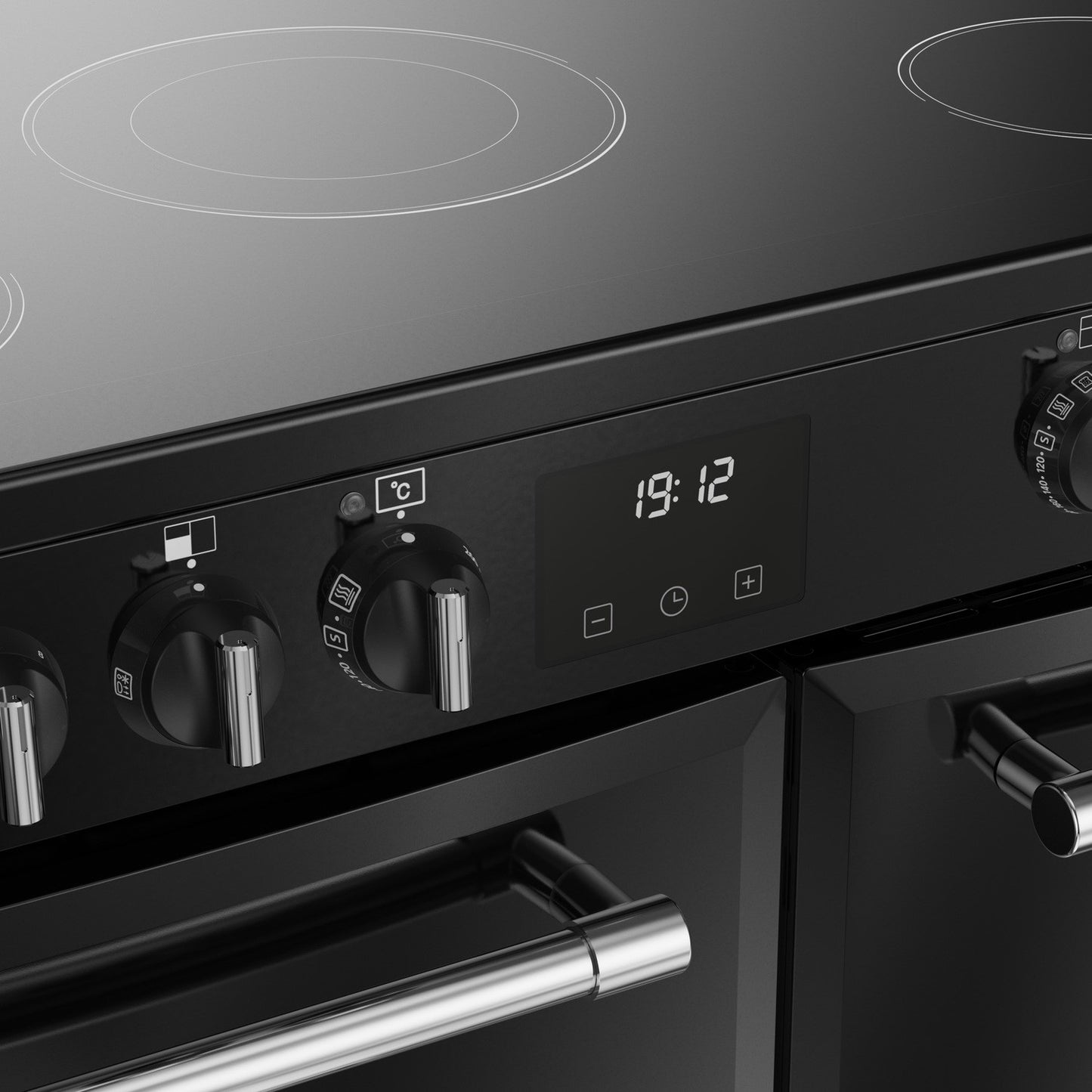Belling 444411817 Farmhouse 90cm Electric Range Cooker - Black
