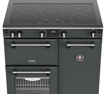 Stoves 444411852 90cm Wide Richmond Induction Range Cooker - Anthracite