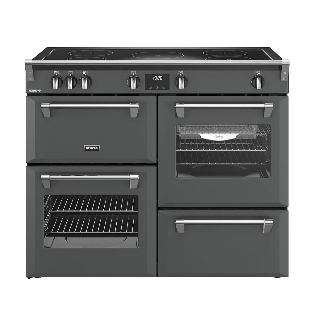 Stoves RCA RICH 110Ei TCH 110cm Richmond Electric Induction Touch Range Cooker - Anthracite