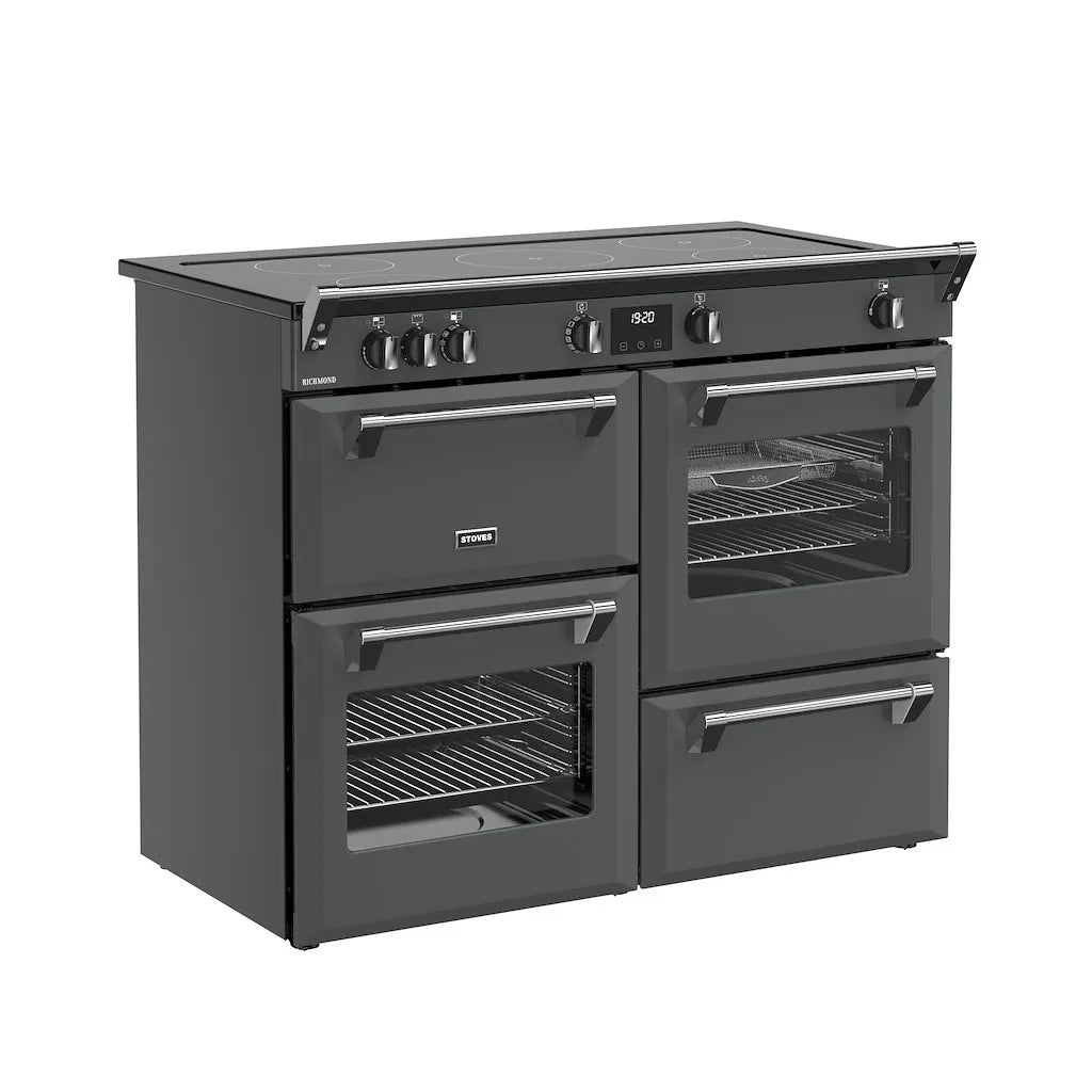 Stoves RCA RICH 110Ei TCH 110cm Richmond Electric Induction Touch Range Cooker - Anthracite