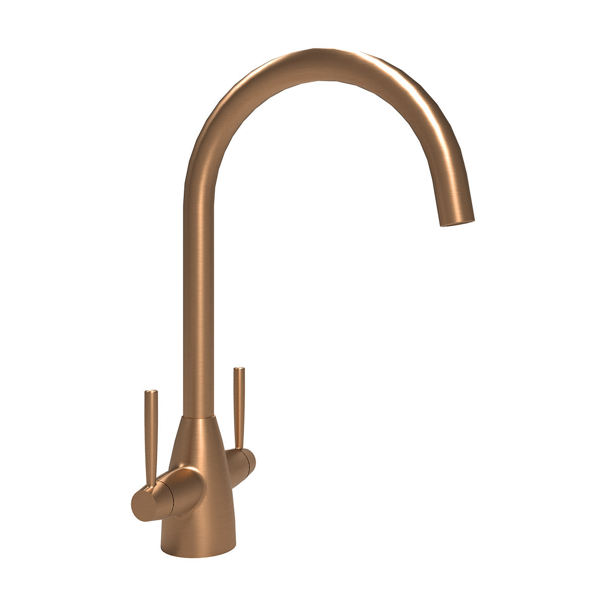 St. James 5005BC Ivy Dual Lever Kitchen Tap - Cooper