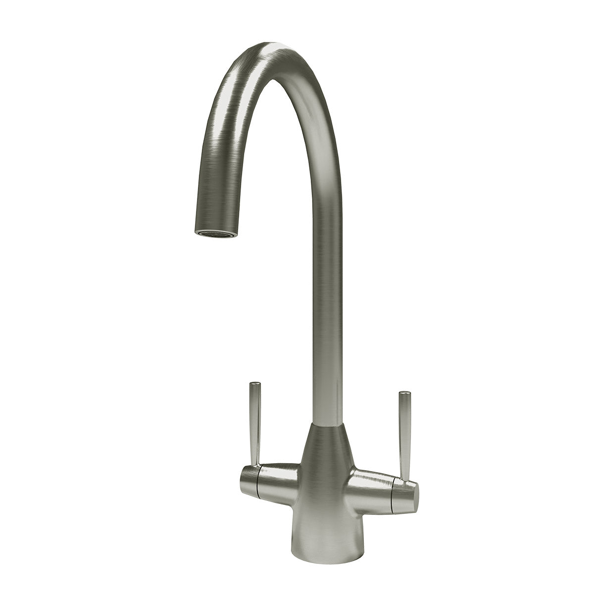 St. James 5005B Ivy Dual Lever Kitchen Tap - Brushed Chrome