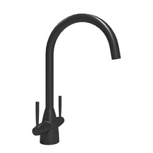 St. James 5005B Ivy Twin Lever Kitchen Tap - Black