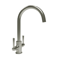 St. James 5006BF Noa Twin Lever Kitchen Tap - Brushed Chrome