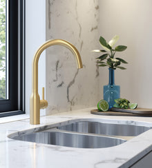 St. James 5007BB Eli Single Lever Kitchen Tap - Brushed Brass