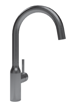 St. James 5007GG Eli Single Lever Kitchen Tap - Gunmetal Grey