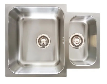 St. James 5037K Otto 1.5 Bowl Reversible Stainless Steel Sink