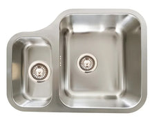 St. James 5038LK Otto 1.5 Bowl Left Handed Stainless Steel Sink