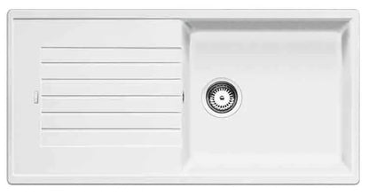 Blanco ZIA XL 6 S 1 Bowl Inset Silgranit Inset Kitchen Sink - White