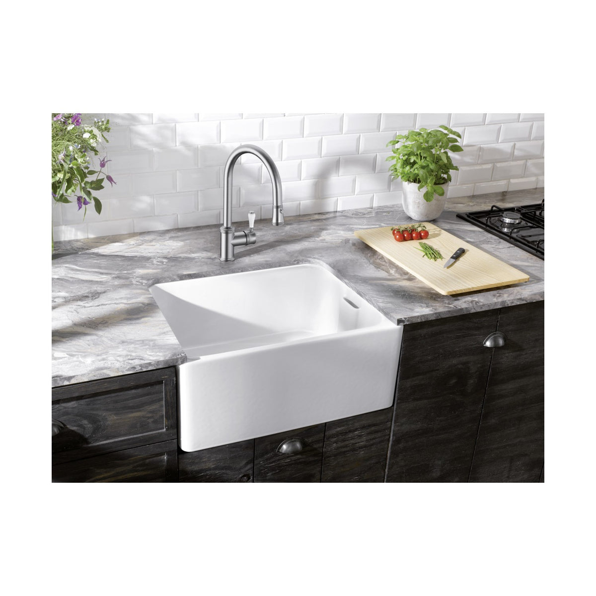 Blanco 518497 Belfast Crystal White Inset Sink