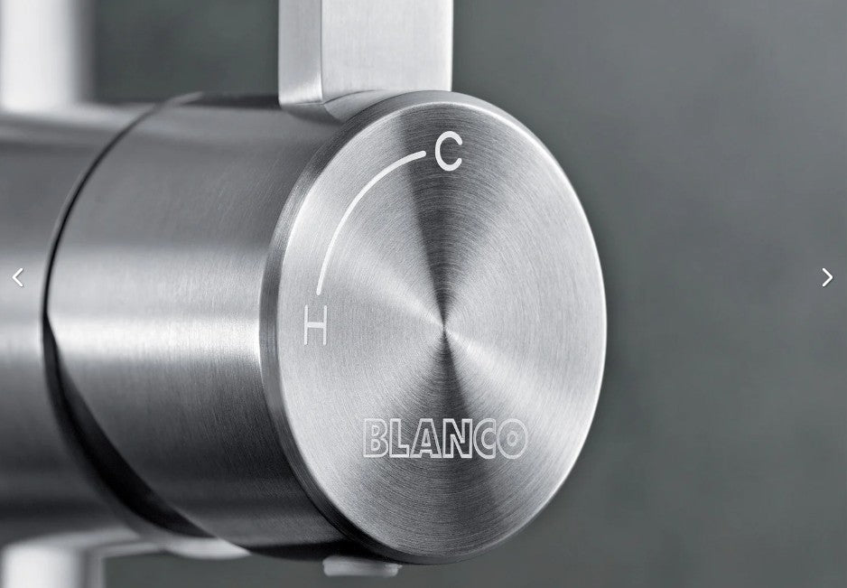 Blanco 523120 Candor Single Lever Kitchen Mixer Tap - Brushed Stainless Steel