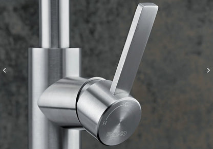 Blanco 523120 Candor Single Lever Kitchen Mixer Tap - Brushed Stainless Steel