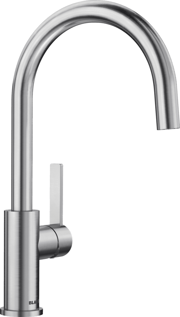 Blanco 523120 Candor Single Lever Kitchen Mixer Tap - Brushed Stainless Steel
