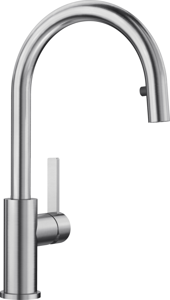 Blanco 523121 Candor-S Pull Out Kitchen Tap - Stainless Steel