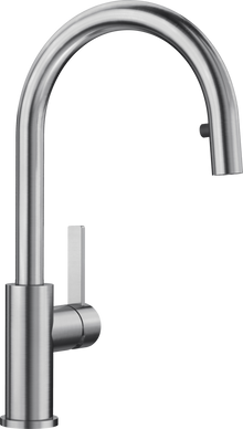 Blanco 523121 Candor-S Pull Out Kitchen Tap - Stainless Steel