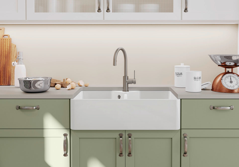 Blanco 523121 Candor-S Pull Out Kitchen Tap - Stainless Steel