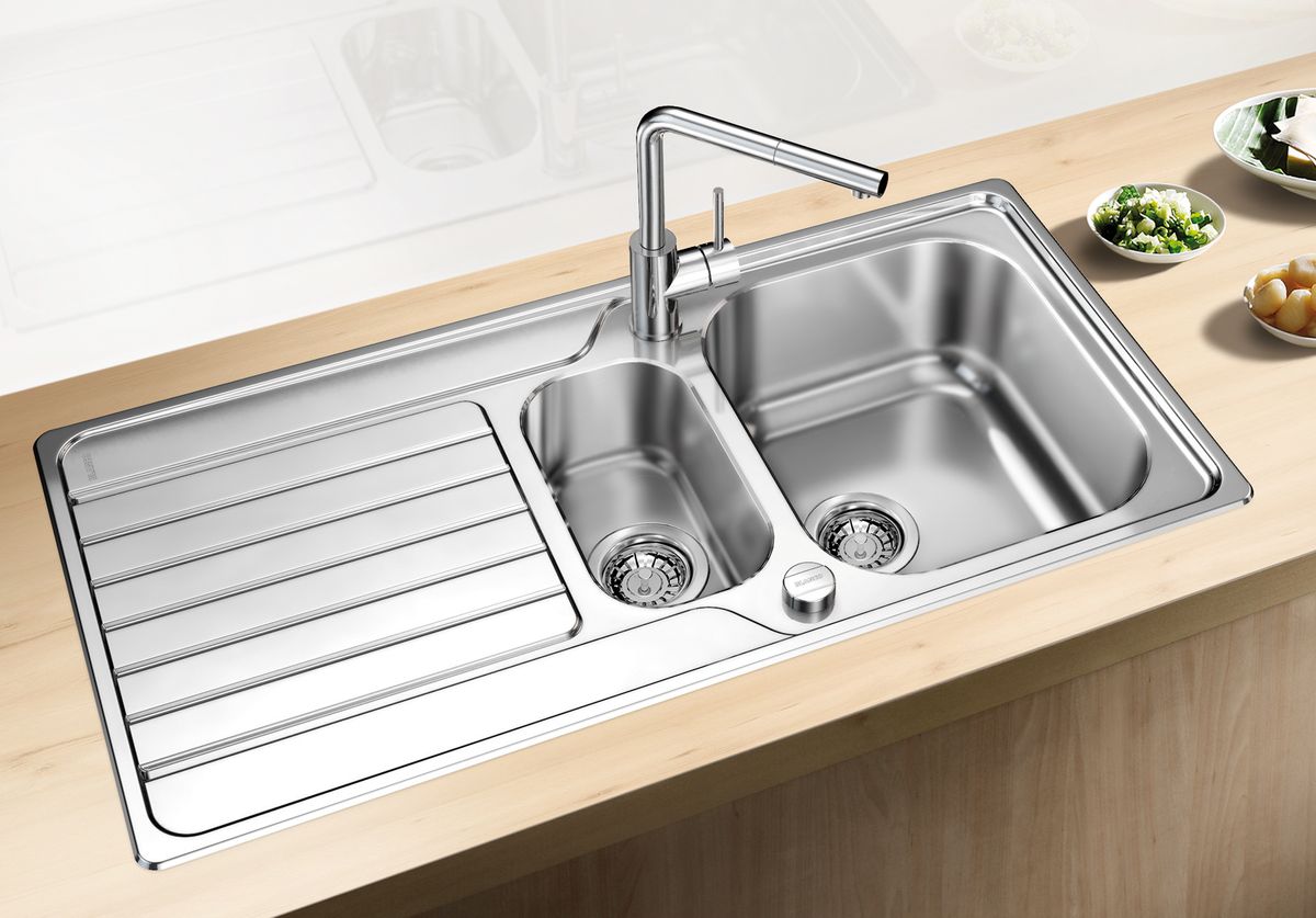 Blanco Dinas 6 S Sink Stainless Steel - Brushed Finish