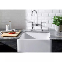 Blanco 525116 Vicus Twin Lever Brushed Copper Tap