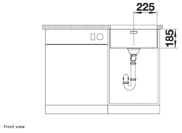 Blanco Solis 450-U Stainless Steel Kitchen Sink