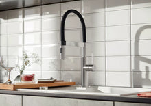 SONEA-S 526616 Flexo Kitchen Tap with Flexible Rubber Hose Solid - Brushed Stainless Steel